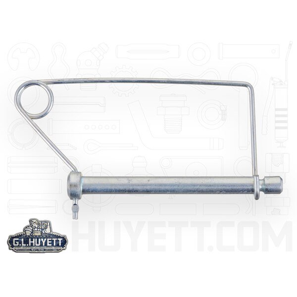 Snap Pin Coil Tension 1/4 x 1-3/4 ZC, G.L. Huyett, Mfr#: SNIC-0250-1750